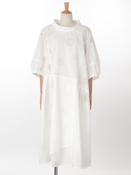 オパールプリント　ドレス 詳細画像 ホワイト 1