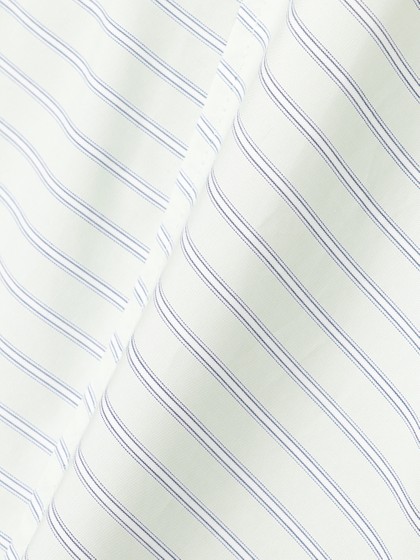 【アラエル＋500ポイント】リングタック刺繍ストライプ　ブラウス 詳細画像 グリーン 7