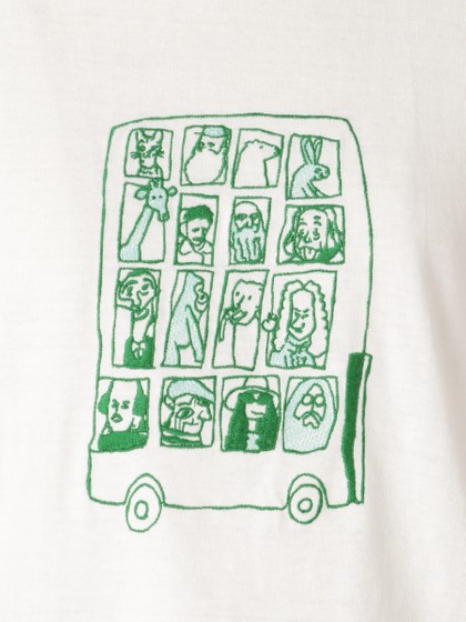 T-shirt London bus　プルオーバー 詳細画像 ホワイト 5