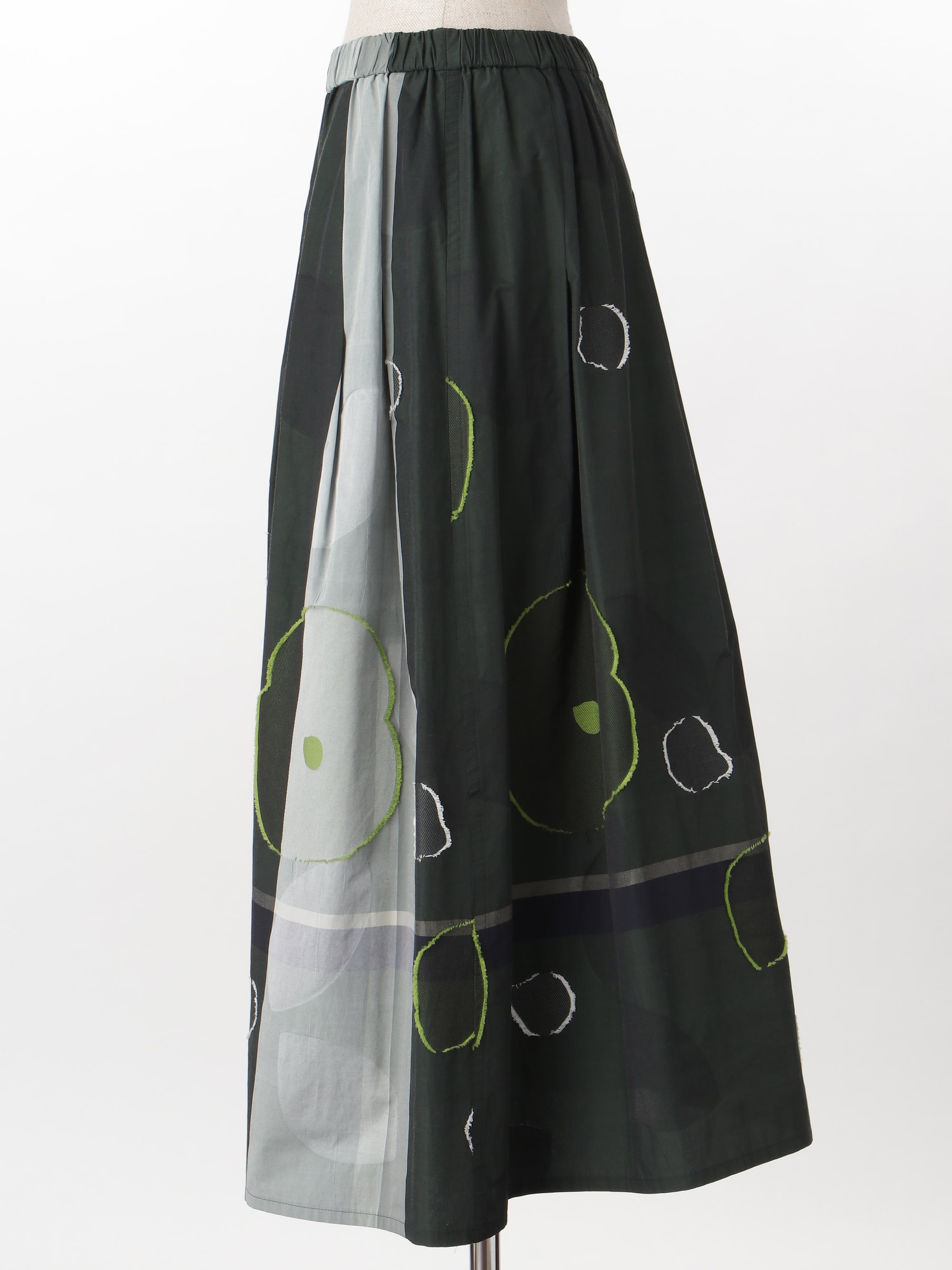 珍しい ジウ 新品 センソユニコ 慈雨 リバーシブルスカート スカート