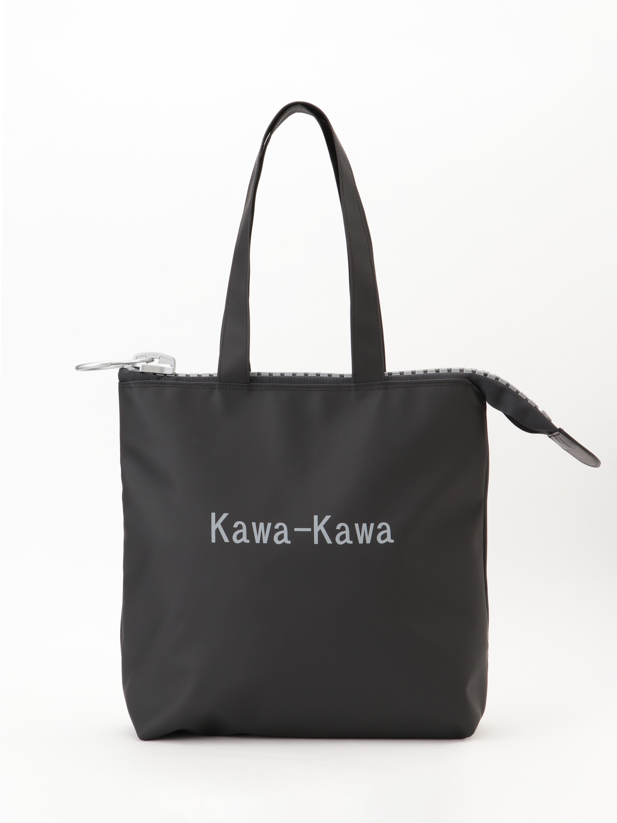 kawakawa ラバー　ロゴ入りトートバッグ